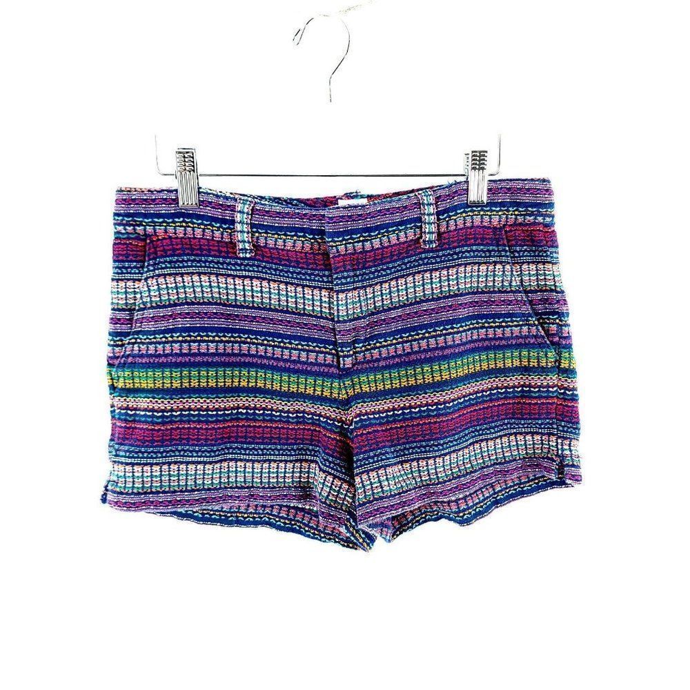 Gap Knit City Shorts Multi-Colored 31/3 Mid Rise Cotton‎